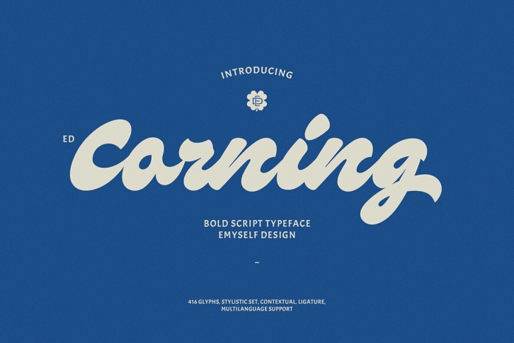 ED Corning Font Download