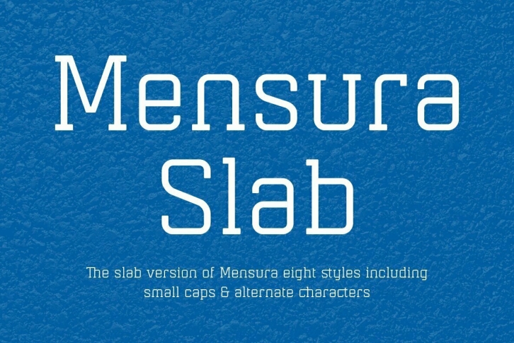 Mensura Slab Font Download