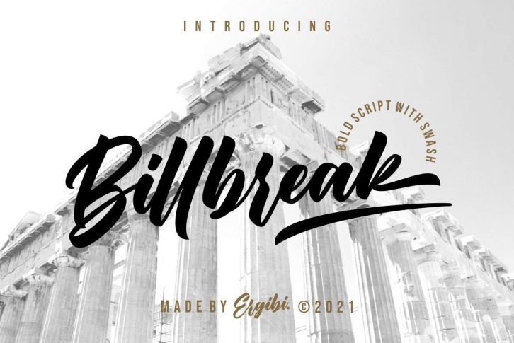 Billbreak Font Download