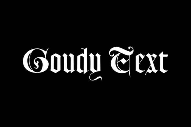 LTC Goudy Text Font Download