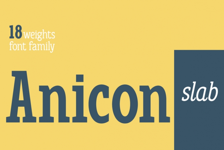 Anicon Slab Font Download