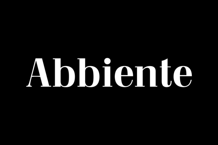 Abbiente Font Download