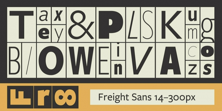 Freight Sans Font Download