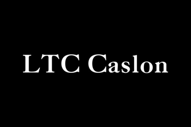 LTC Caslon Font Download