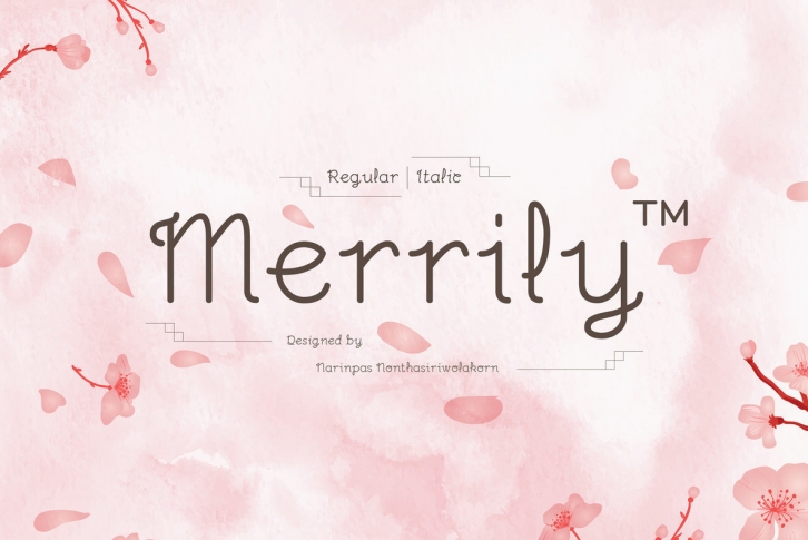 Merrily Font Download