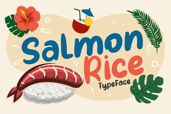 Salmon Rice Font Download