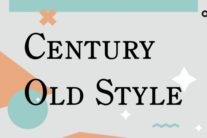 Century Old Style Font Download