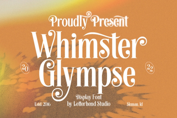 Whimster Glimpse Font Download