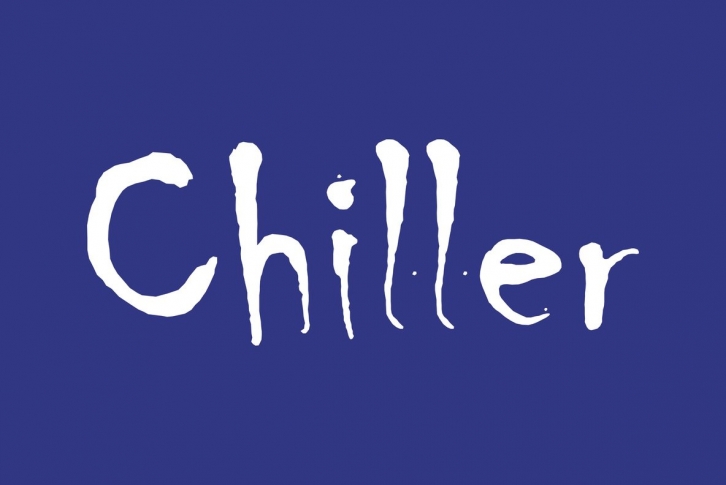 Chiller Font Download