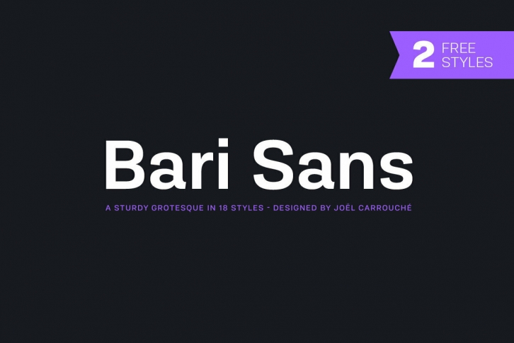 Bari Sans Font Download