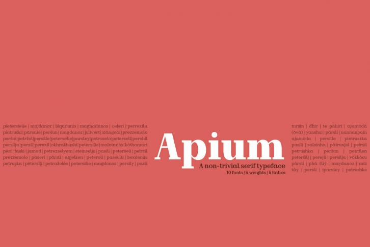 Apium Font Download