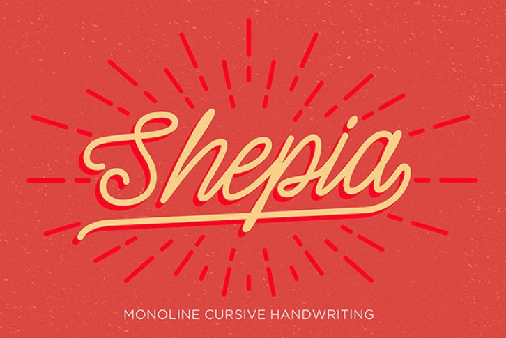 Shepia Font Download