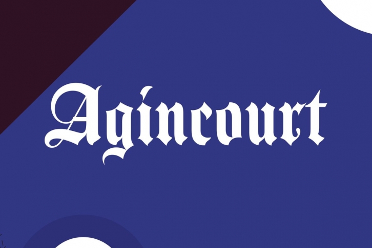 Agincourt Font Download