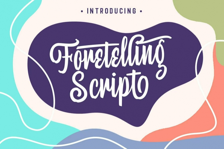 Foretelling Script Font Download