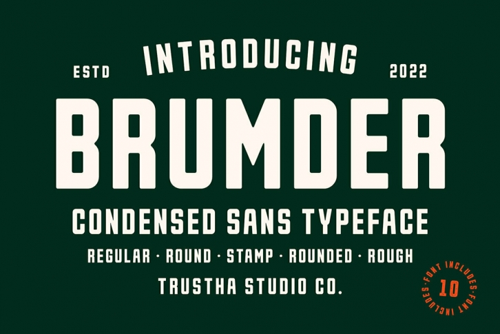 Brumder Font Download