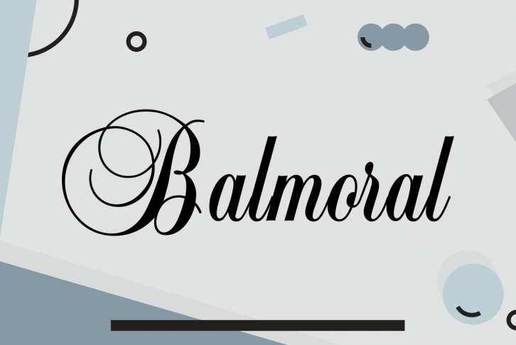 Balmoral Font Download