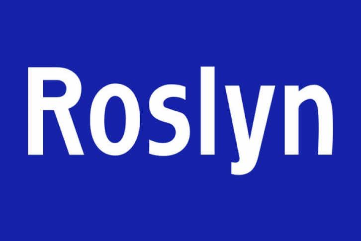 Roslyn Font Download