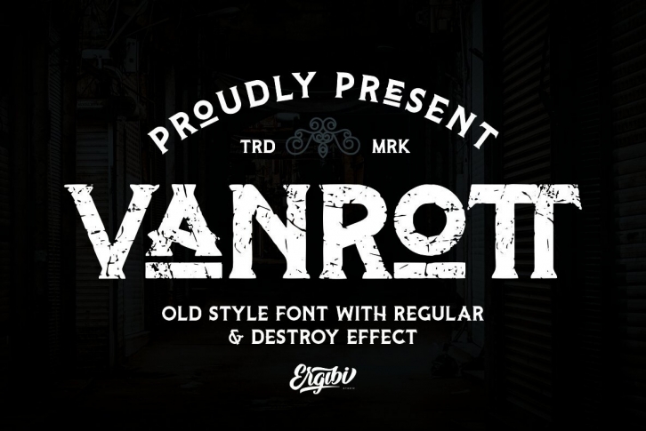 Vanrott Font Download