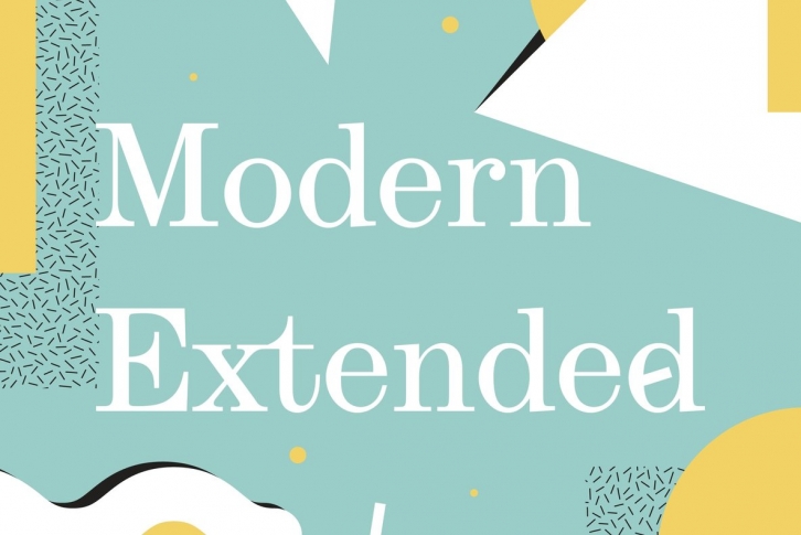 Modern Extended Font Download