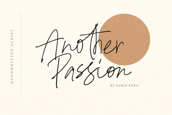 Another Passion Font Download