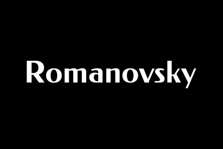 Romanovsky Font Download