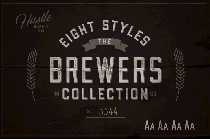 The Brewers Collection Font Download