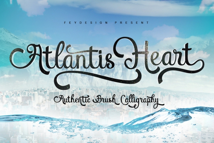 Atlantis Heart Font Download