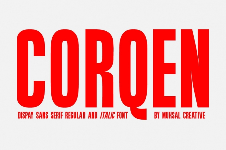 Corqen Font Download