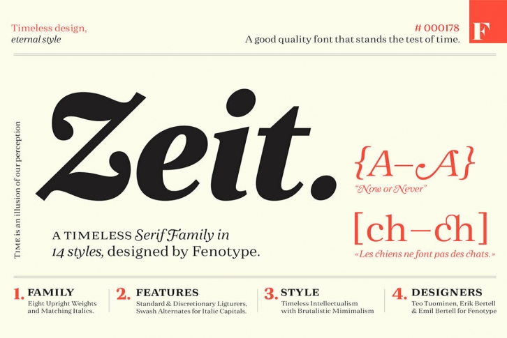 Zeit Font Download