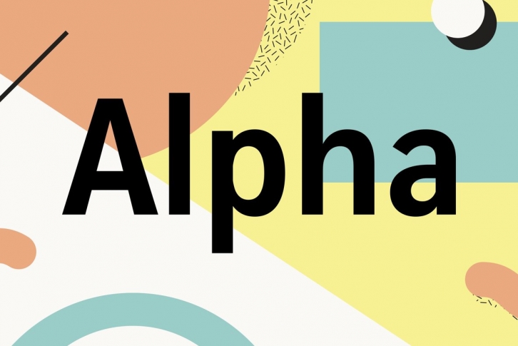 Alpha Font Download