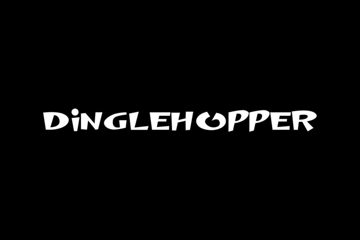 Dingle Hopper Font Download