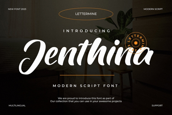 Jenthina Font Download