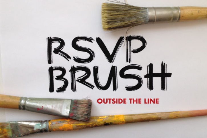 RSVP Brush Font Download