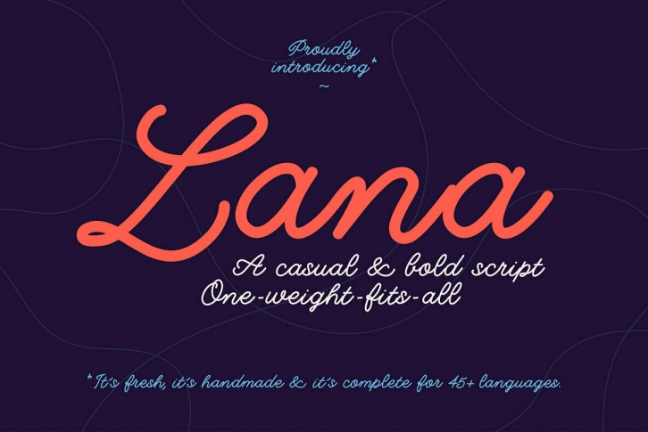 Lana Font Download