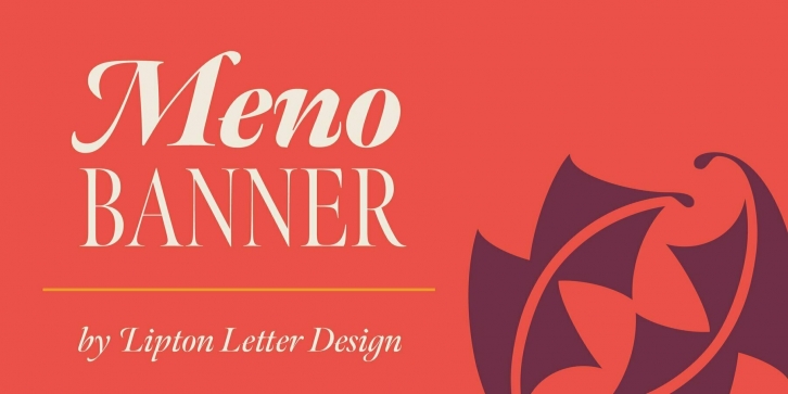 Meno Banner Font Download