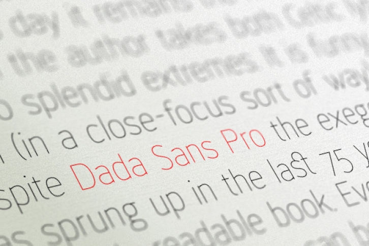 Dada Sans Pro Font Download