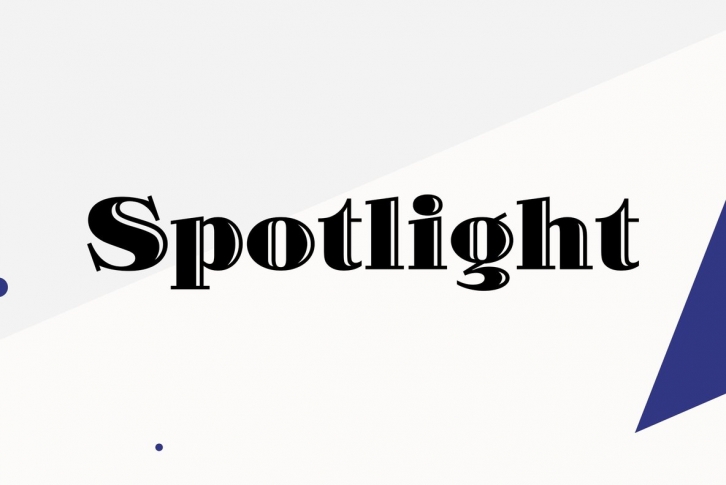 Spotlight Font Download