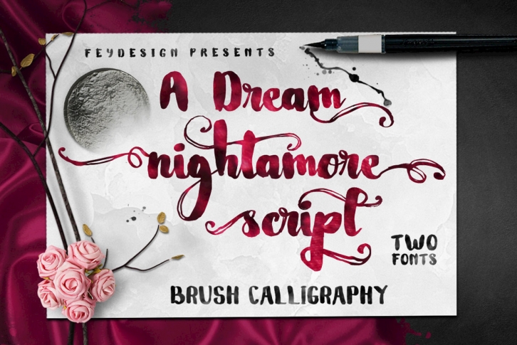 Nightamore Font Download