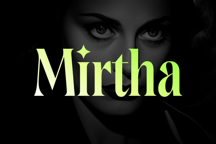 Mirtha Display Font Download