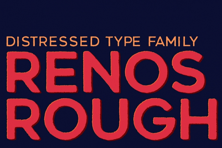 Renos Rough Font Download