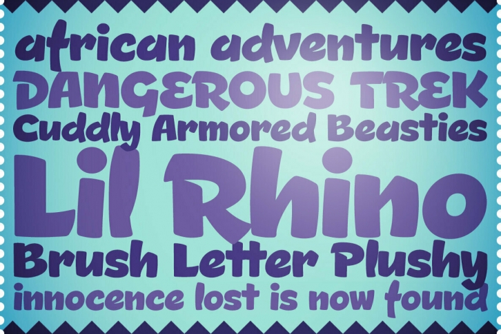 Lil Rhino Font Download