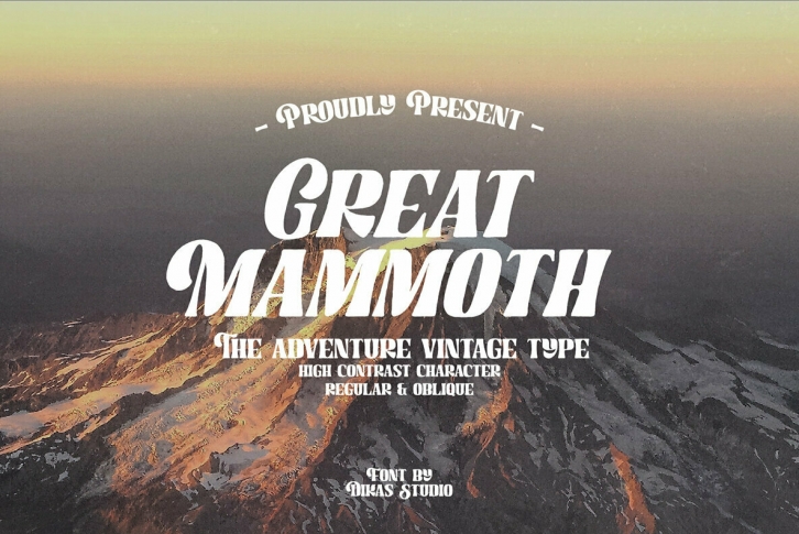 Great Mammoth Font Download