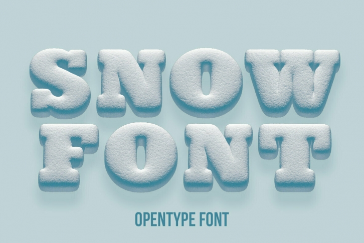 Snowball SVG Font Download