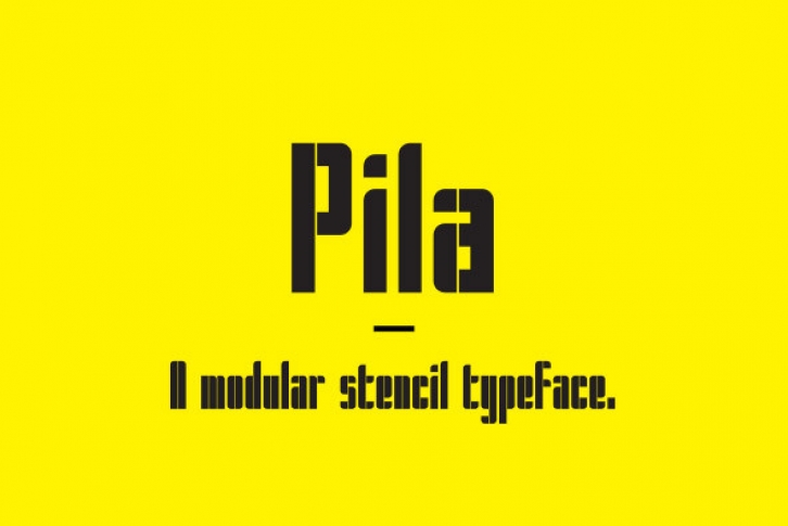 Pila Font Download