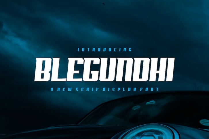 Blegundhi - Font Font Download