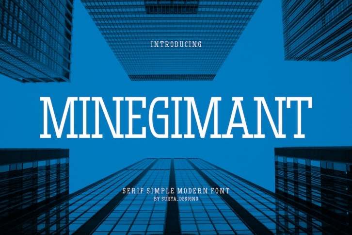 Minegimant Fonts Font Download