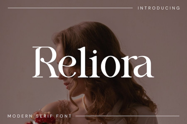 Reliora Modern Serif Font Font Download