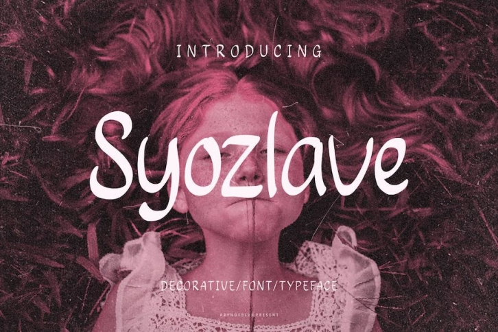 Syozlave - Decorative Font Font Download