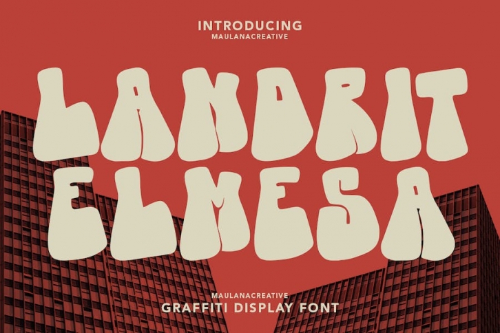 Landrit Almesa Graffiti Display Font Font Download