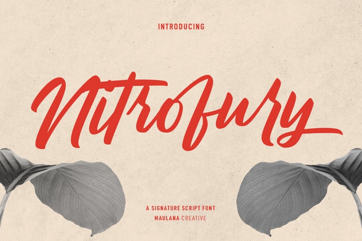 Nitrofury Font Download